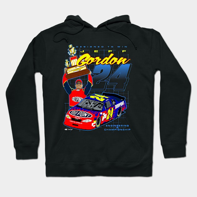 Jeff Gordon Legends Trophy Hoodie by art.Hamdan